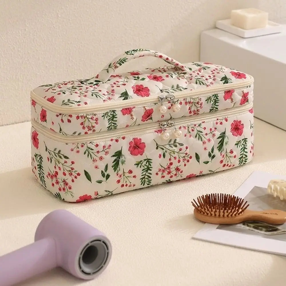 Double Layer Hair Dryer Storage Bag – Dustproof & Large Capacity