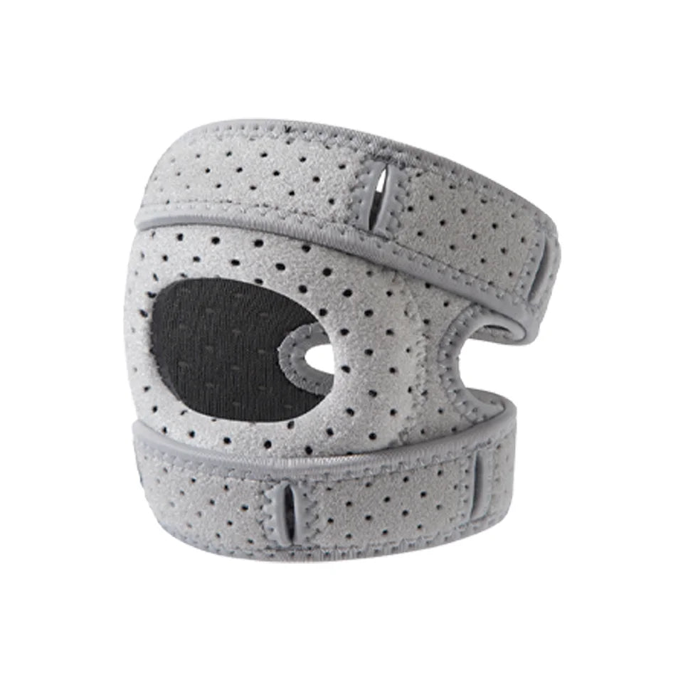 LOOGDEEL 1Pcs Patella Knee Brace Knee Compression Sleeve Support Women Men Knee Pain Arthritis Pain Workout Knee Guard Knee Pads Oasis Select Gray L
