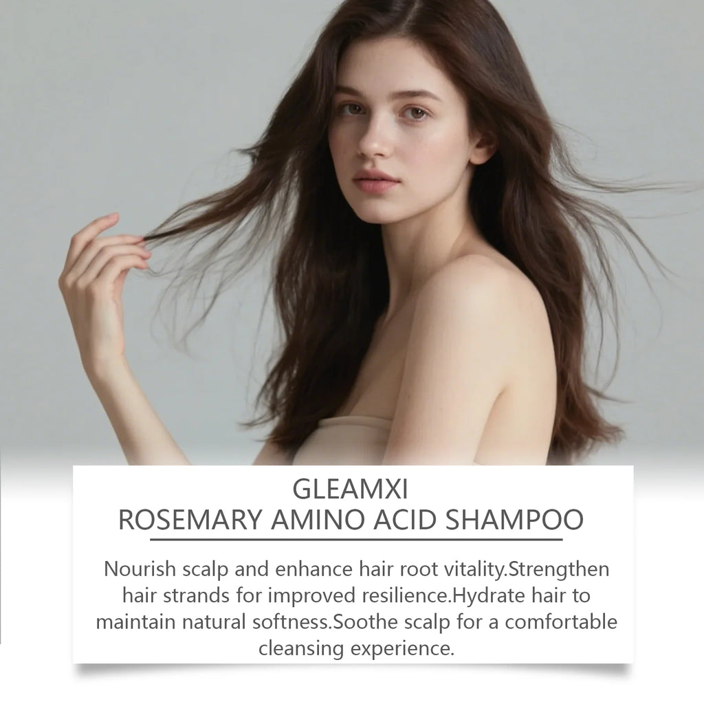 Gleamxi Rosemary Shampoo – Hair Growth & Scalp Oil Control Hair Growth Shampoo Oasis Select
