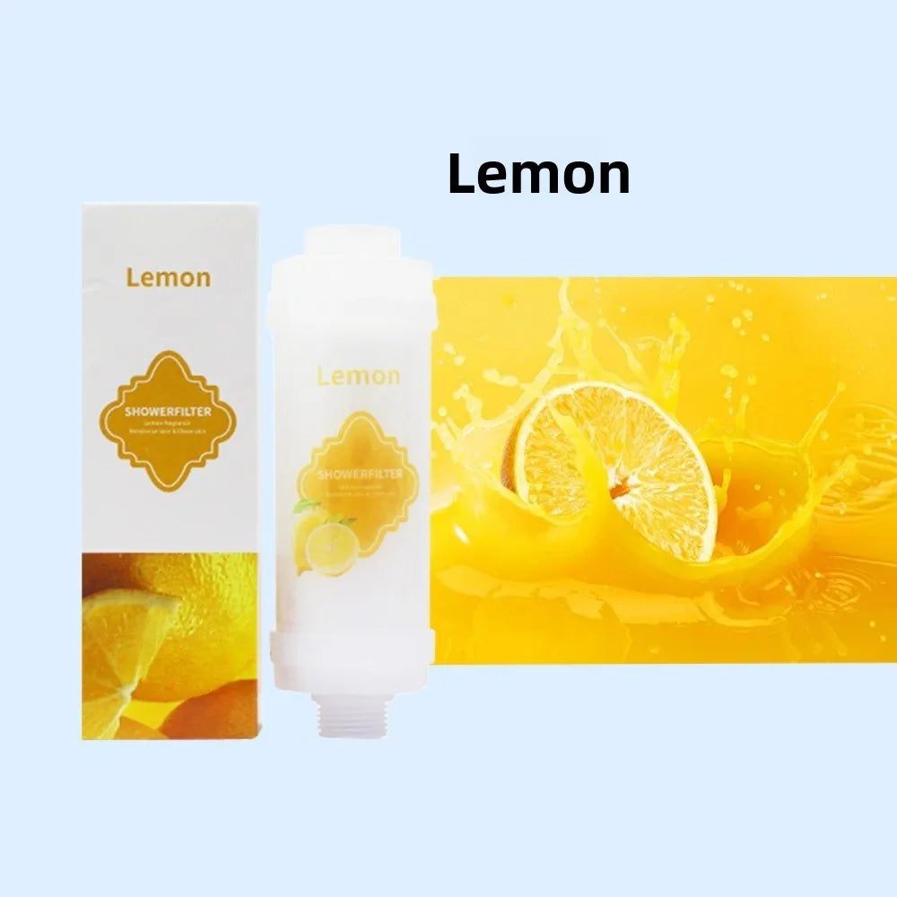 Lavender Shower Head Water Filter Dechlorination Anti-scaling Perfume Water Filter Filter Impurities Mixed with Vitamin C Oasis Select