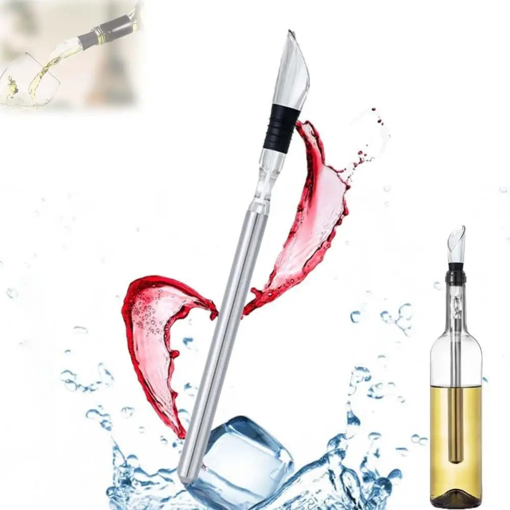 Stainless Steel Wine Cooling Stick Wine in 15 Minutes Hours Without Diluting The Taste Wine Cooler That Chills Keeps It Chilled Oasis Select