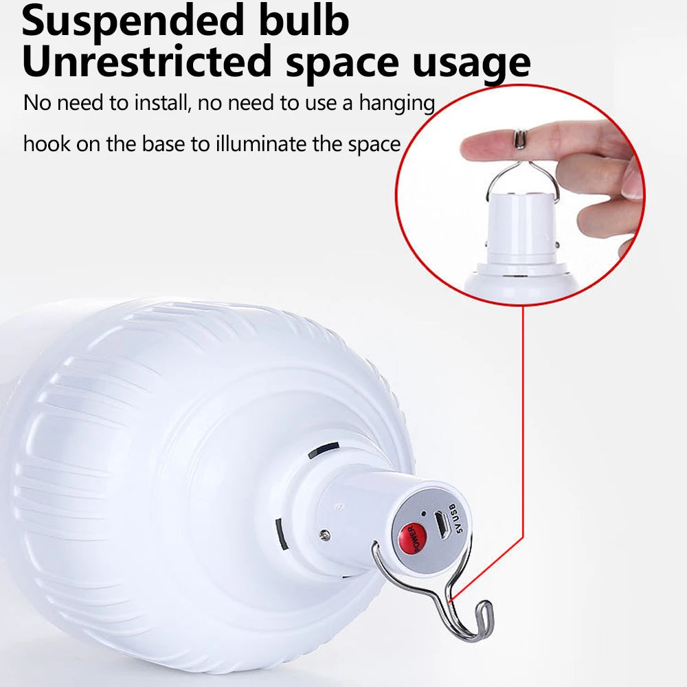 USB Rechargeable LED multifunctional Emergency Lights House Outdoor Portable Lanterns Emergency Lamp Lantern BBQ Camping Light Oasis Select