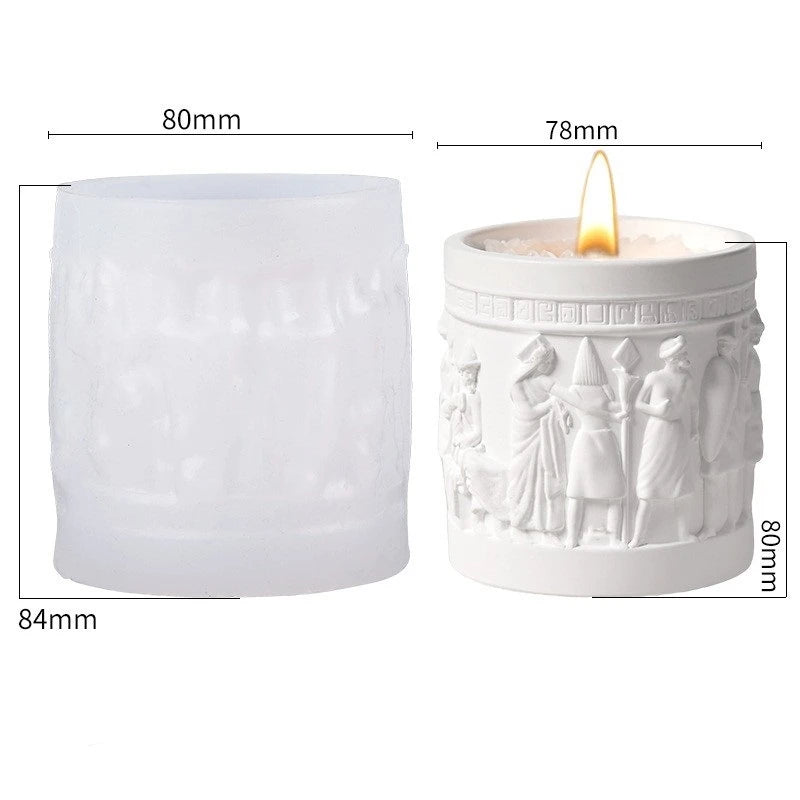 Renaissance Silicone Mold – Candles, Resin & Plaster DIY
