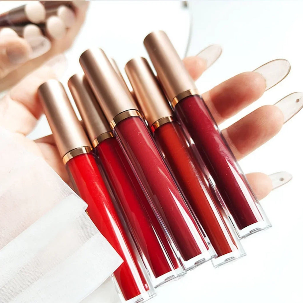 Mirsist Matte Liquid Lipstick Set – 6 Waterproof Lip Glazes