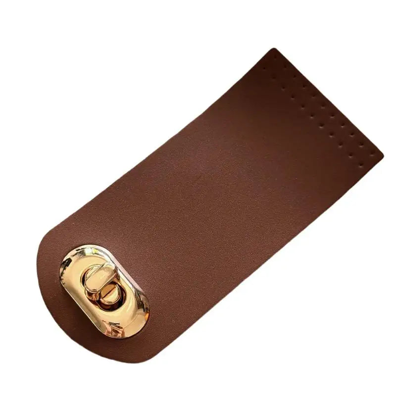 DIY Crochet Handbag Leather Snap Closure Sew-On Bag Buckle Purse Fastener Handbags Shoulder Bag Accessory Oasis Select A2
