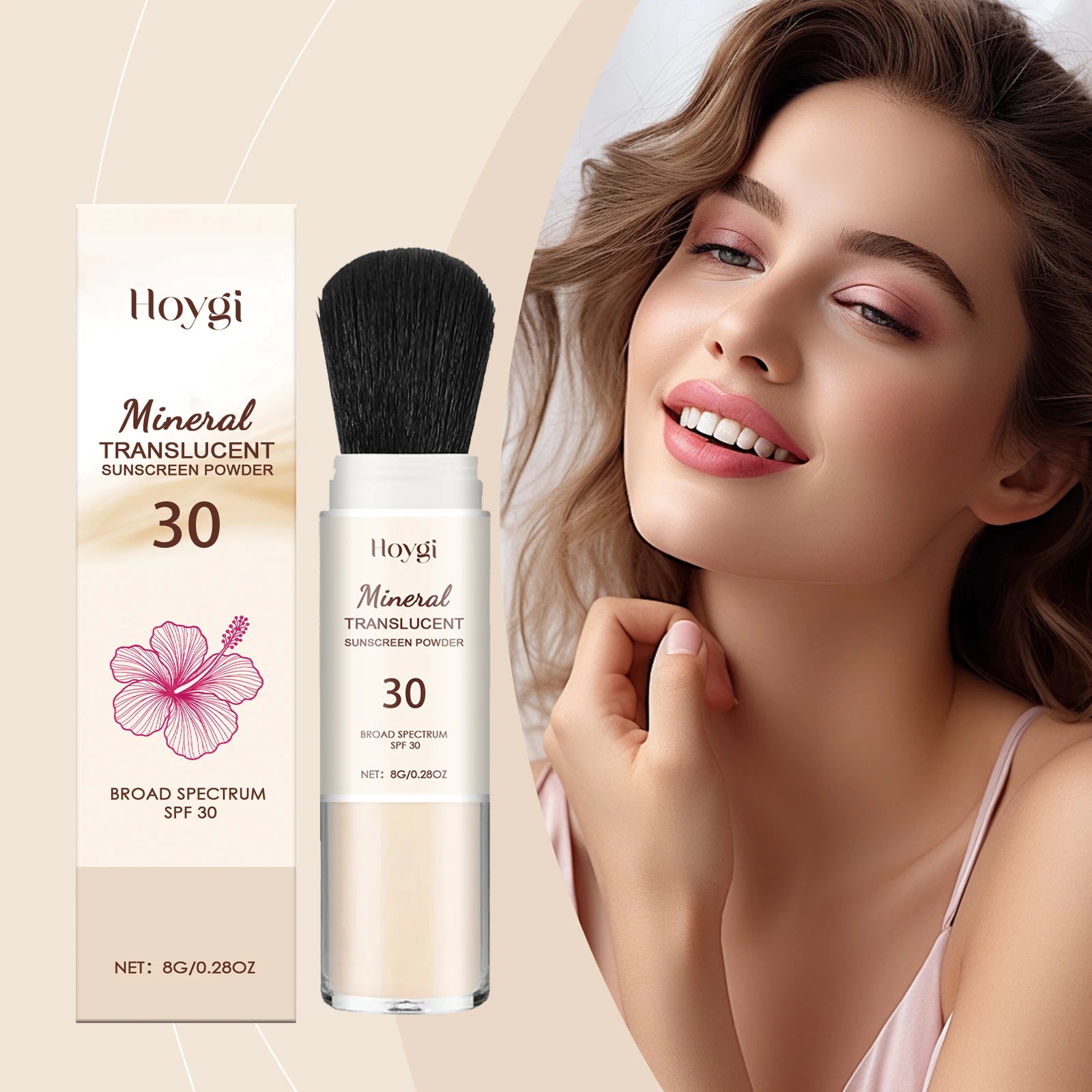 Hoygi Oil-Control Setting Powder – Outdoor Sun Protection 8g