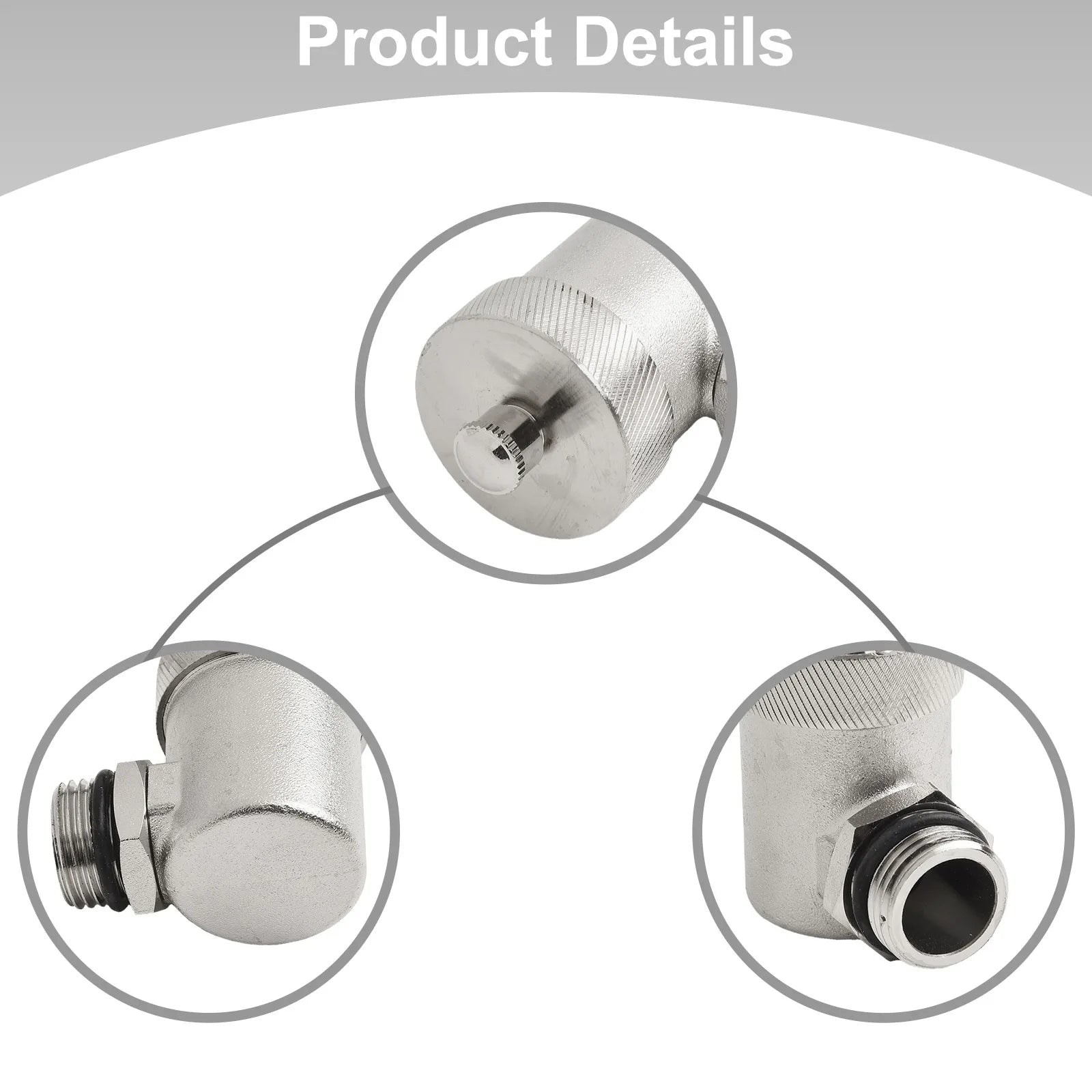 G1/2 DN15 Brass Automatic Air Vent Valve for HVAC Systems Automatic Air Vent Valve Oasis Select