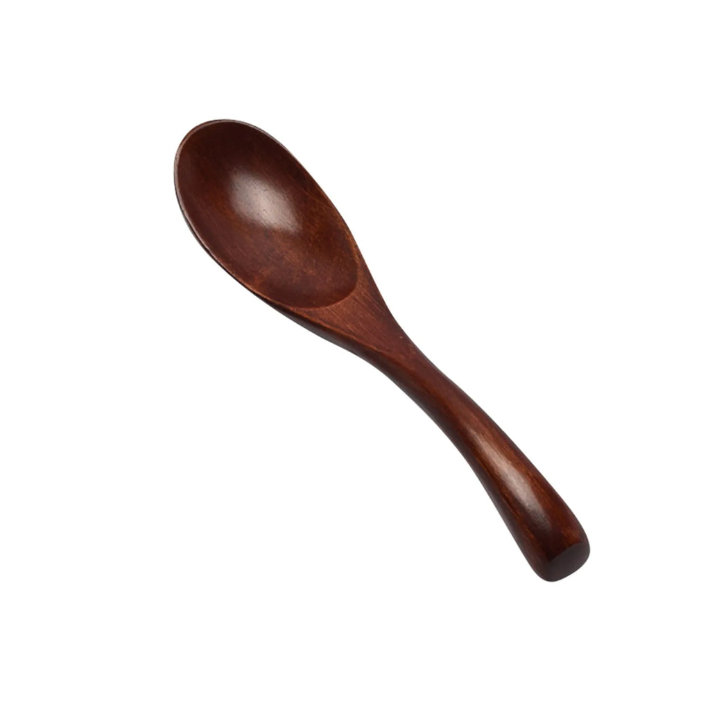 Japanese Wooden Spoon – Long Handle Ramen & Baby Spoon Wooden Kitchen Spoon Oasis Select