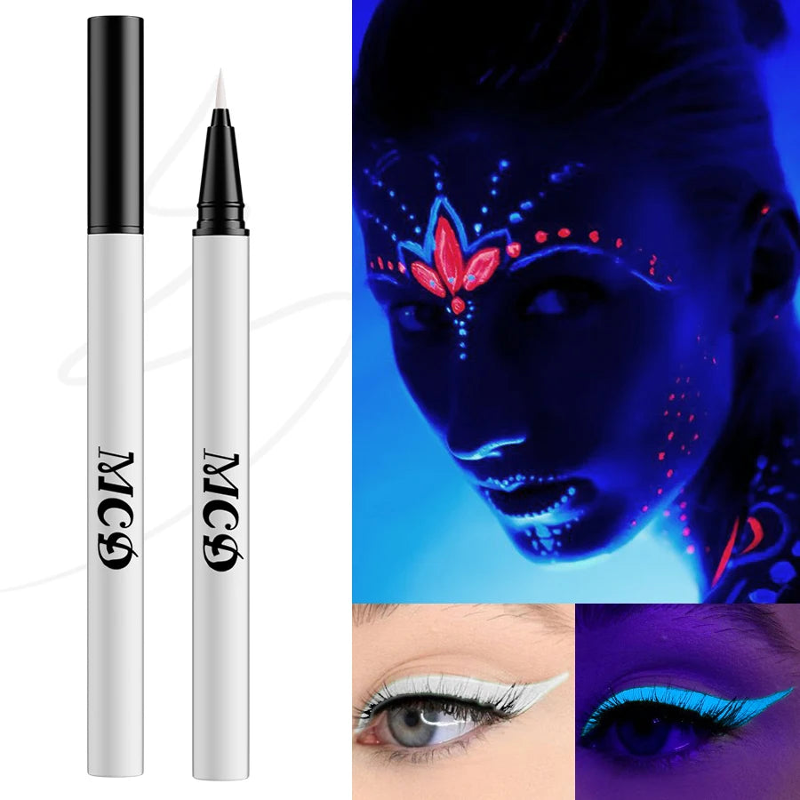 UV Neon Face & Body Paint Pen – 8 Colors, Waterproof