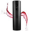 Electric Wine Opener Reusable Automatic Wine Opener Accessories For Wine Lovers Gift Home Kitchen Party Bar Wedding Oasis Select Black