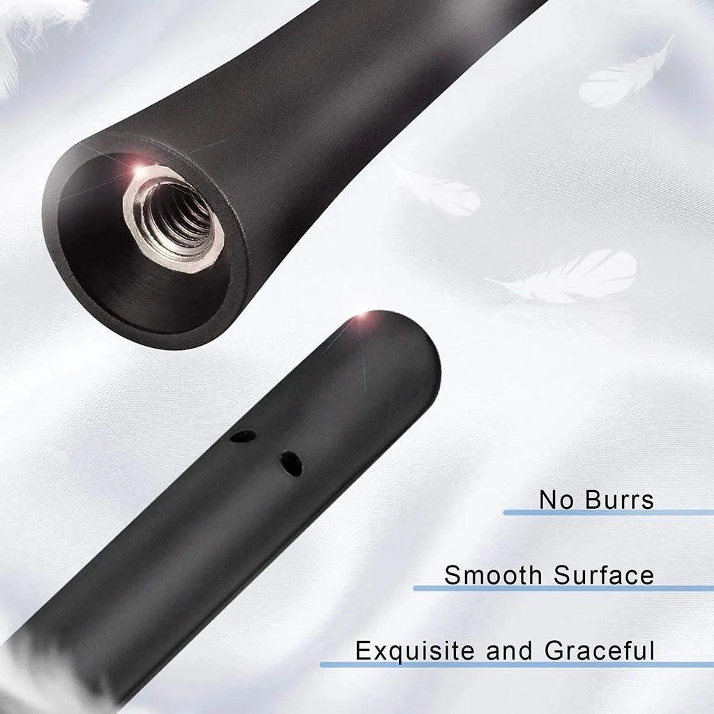 Universal Car Radio Rubber Antenna Mast FM AM Roof Mount Vehicle Antenna With Screws Car Accessories Tools Oasis Select