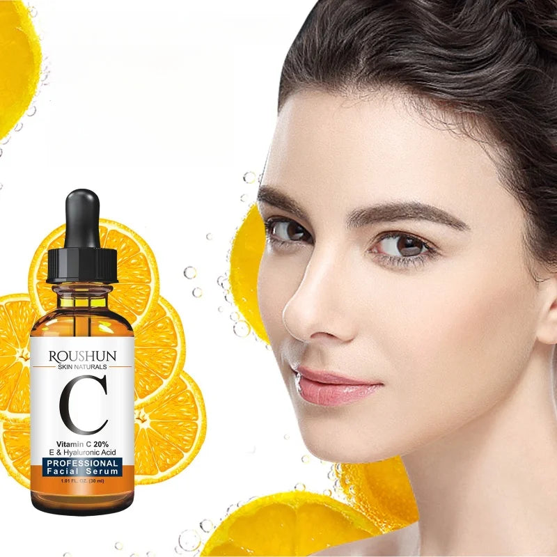ROUSHUN Vitamin C Face Serum – Hydrating & Brightening Essence
