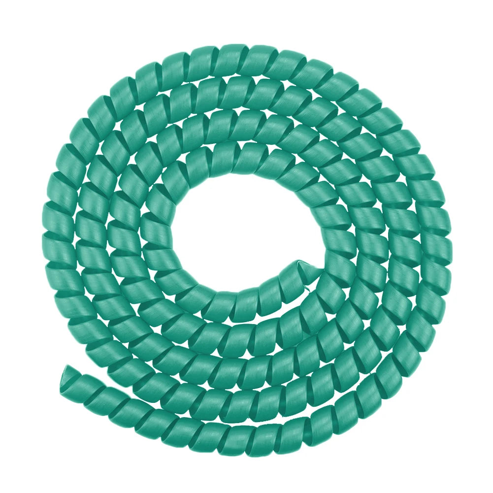 1.3m Spiral Cable Protector for Xiaomi M365 & Ninebot Scooter Cable Protector Tube Oasis Select Green france