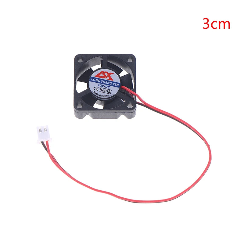 5V/12V/24V Cooling Turbo Fan Brushless 3D Printer Parts 2Pin For Extruder DC Cooler Blower Part Black Plastic Fans Oasis Select 12V 3CM