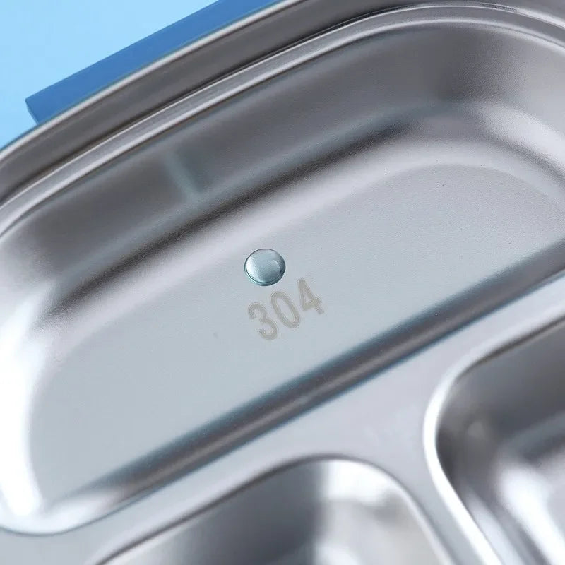 304 Stainless Steel Bento Box – Leakproof Kids Lunch Box Stainless Steel Bento Box Oasis Select