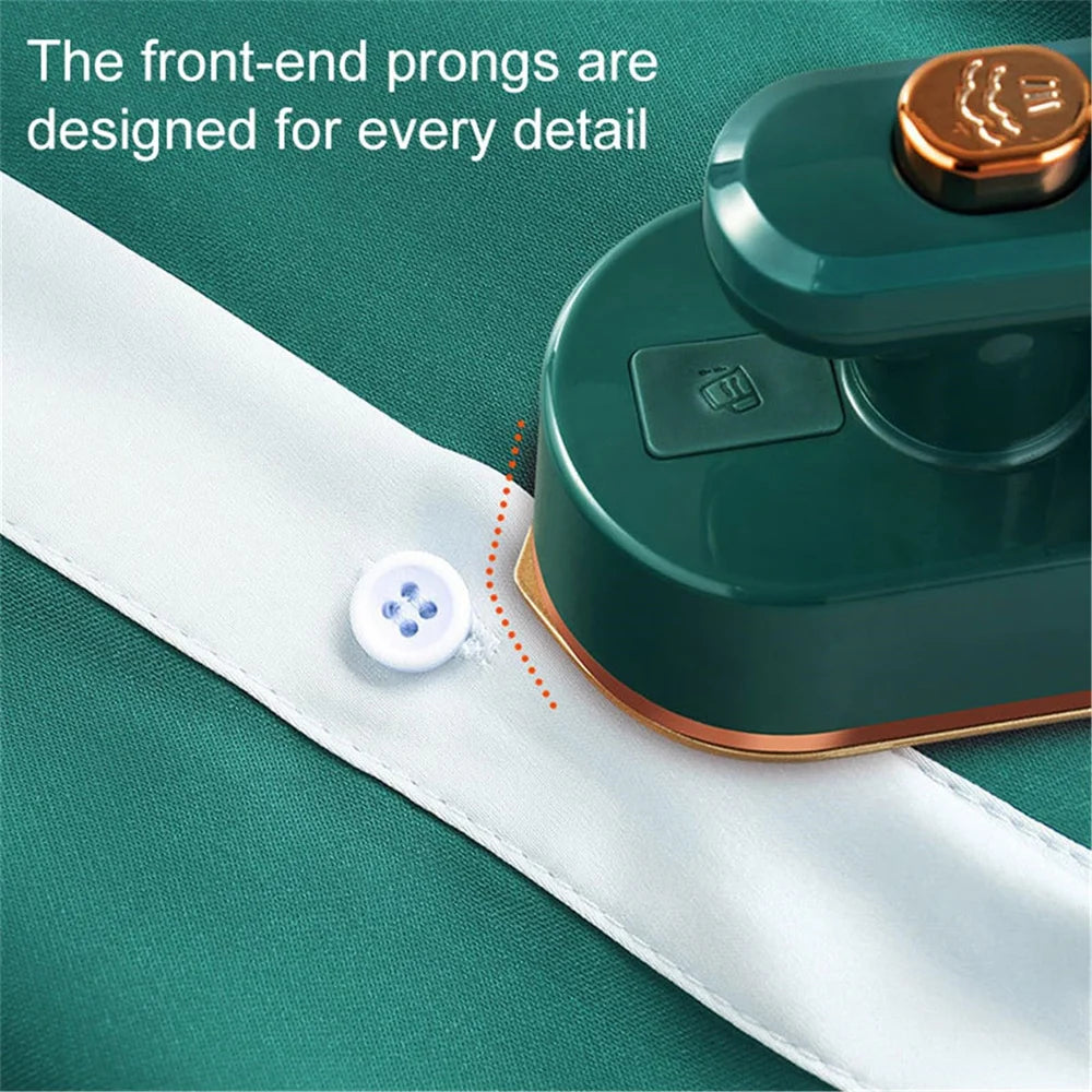 Portable Handheld Mini Garment Steamer Electric Foldable Steam Iron for Clothes Home Travel Wet/Dry Ironing Machine Oasis Select