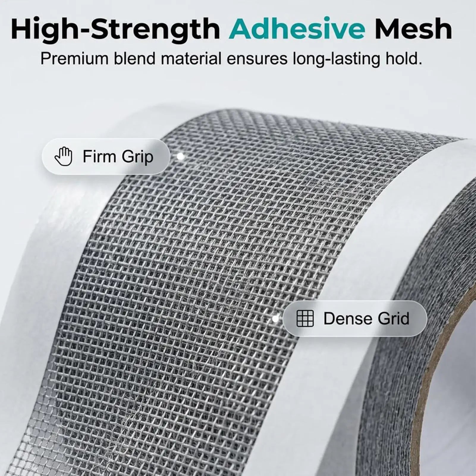 Screen Repair Tape Roll | Strong Adhesive Mesh 7cm & 12cm
