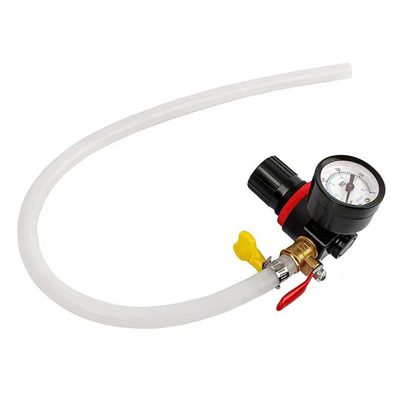 Auto Coolant Water Tank Leakage Detector Universal Pressure Tester Gauge Car Cooling System Tester Radiator Durable Oasis Select
