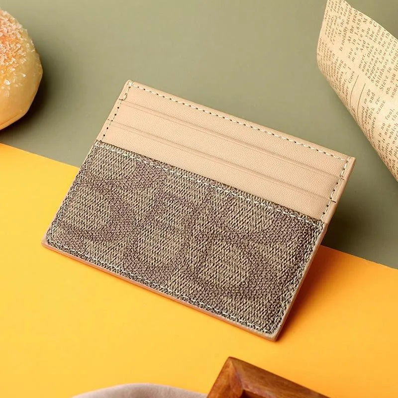Women's PU Leather Card Holder Wallet – Multi-Function Purse