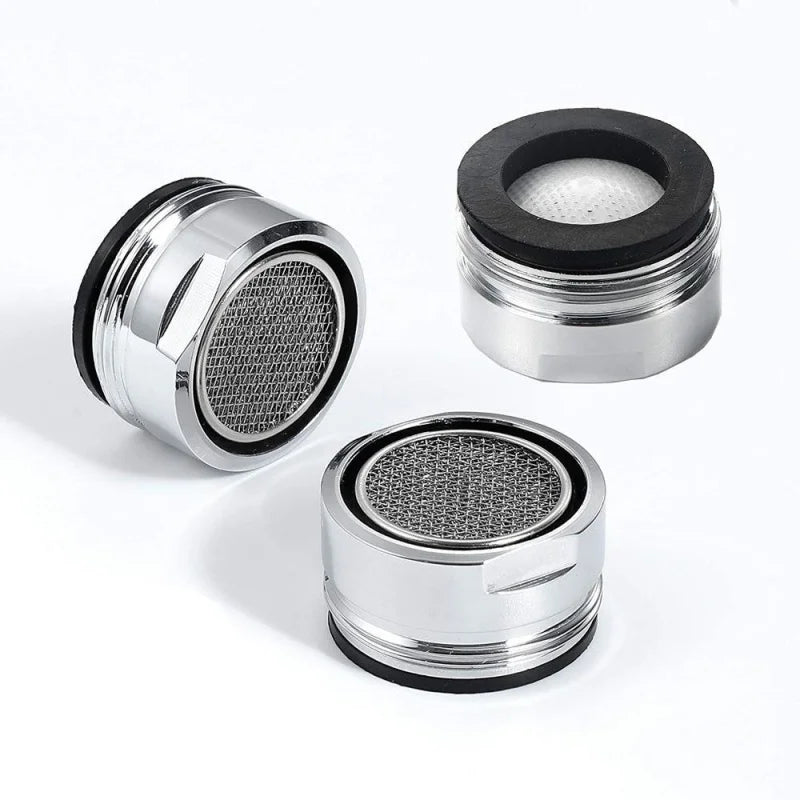 Brass Water Saving Faucet Tap Aerator 24mm Thread Filter Mixed Nozzle Bubbler Bathroom Faucet Replacement Parts Oasis Select 3PC