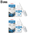 Multi-Purpose Repair Paint - Waterproof for Bathroom Wall Repair Scratch Cover Shine Restoration Easy To Use, Durable Finish Oasis Select 2pcs