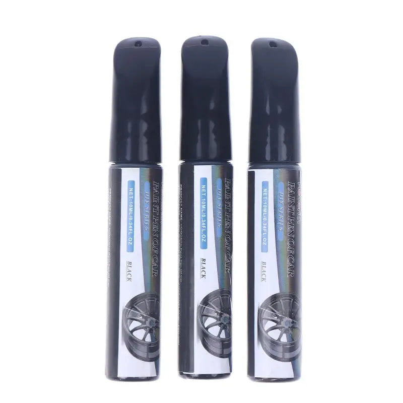 3 Units of Black Car Wheel Scratch Eraser Pen, Auto Paint Cleaner, Effective Dirt Removal and Touch Up Oasis Select