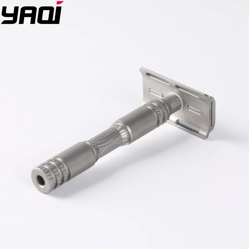 2026 Ghost Safety Razor YAQI 316 Stainless Steel Smooth Shaving Comfortable Experience Designed Razor Oasis Select
