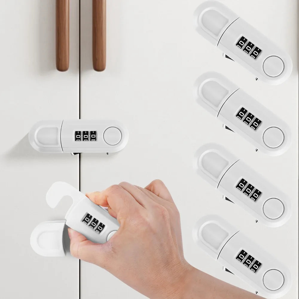 Child Safety Cabinet & Drawer Lock – Adhesive Baby Proof