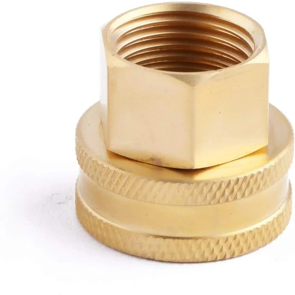 Garden Hose Repair Connector with Clamps, Fit for 3/4''GHTor 1/2"NPT Garden Hose Fitting (USA Standard) Oasis Select