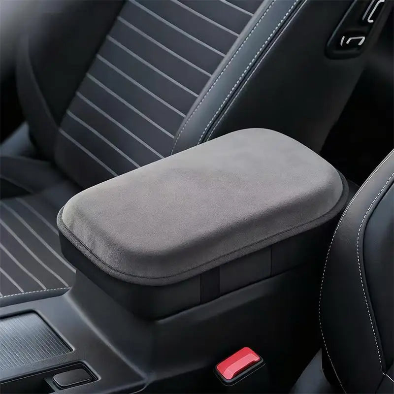 Car Armrest Cushion Booster Pad Central Armrest Box Plush Pad Protection Cover Anti Universal Heightening Pad Oasis Select B