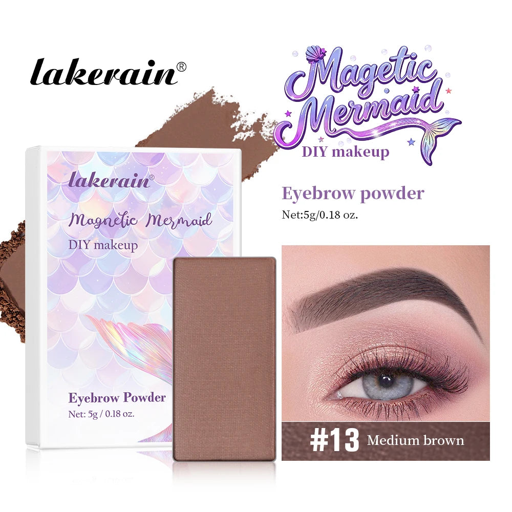 Lakerain Eyeshadow Palette Refill Waterproof Long-Lasting Multifunctional Magnetic Bottom Makeup Palette Refills DIY Makeup Oasis Select 13