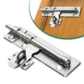 4 Inch Hardware Door Lock Stainless Steel Barrel Bolt Latch Padlock Clasp Set Brushed For Locking Door Window Drawer Cupboard Oasis Select Default Title