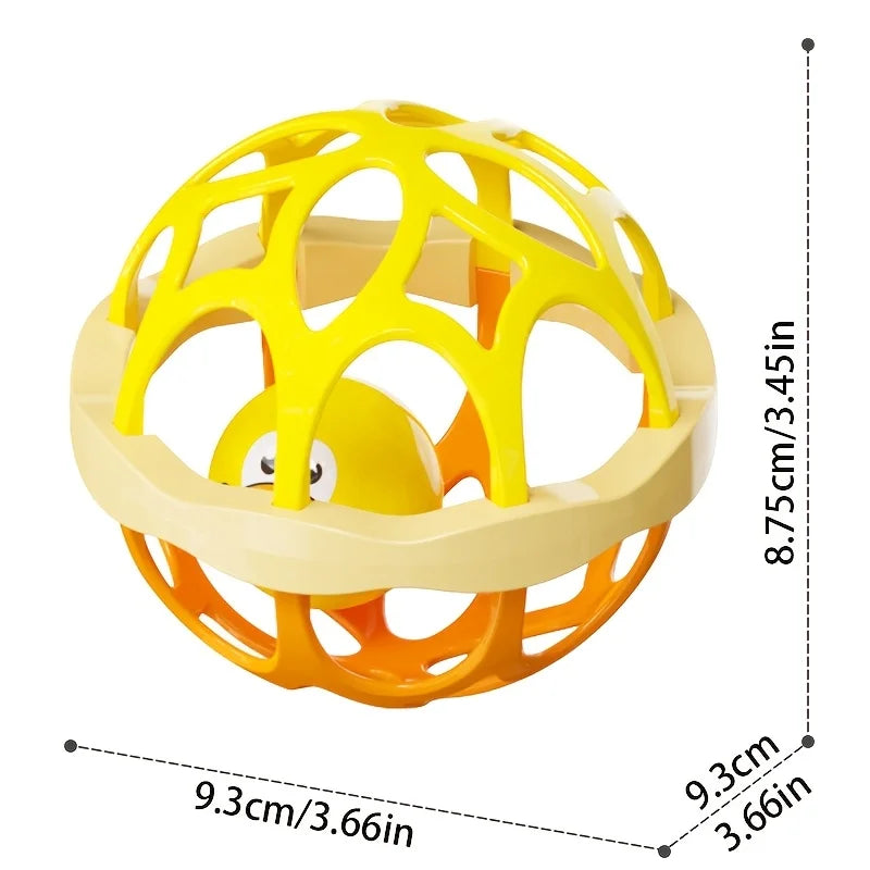 3/1pcs Baby Rattles 0 12 Months Baby Educational Toys Shaker Grab Spin Set Sensory Educational Newborn Gift for Infant Boy Girls Oasis Select YELLOW B