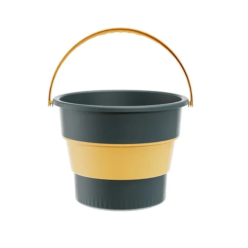 5/10/17L Collapsible Plastic Bucket Portable Water Container for Car Washing Fishing Camping Beach Trips and Household Cleaning Oasis Select