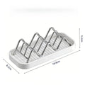1pcs Stainless Steel Draining Soap Tray Multifunctional Bathroom Soap Holder with Drain Design for Neat Storage Oasis Select 2.8 line b