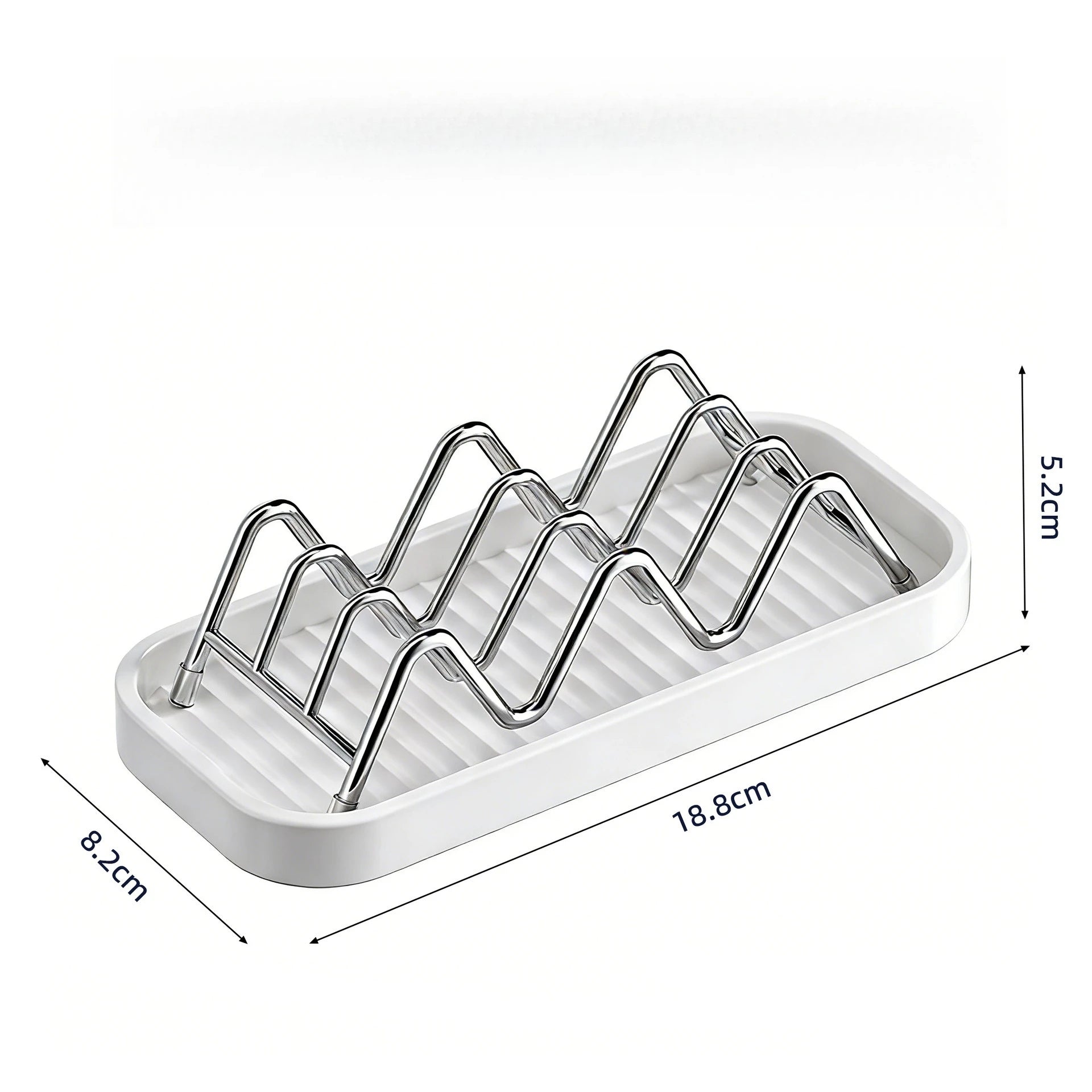 1pcs Stainless Steel Draining Soap Tray Multifunctional Bathroom Soap Holder with Drain Design for Neat Storage Oasis Select 2.8 line b