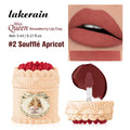Strawberry Cake Lip Mud Matte Velvet Long Lasting Lip Cream Color Lock & Non-transferable Anti-smudge Lipstick Korean Makeup Oasis Select 02