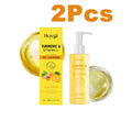 Turmeric Vitamin C Facial Cleanser Cleansing Refreshing Moisturizing for Soft Smooth Skin Purifying Brightening Facial Cleanser Oasis Select 2 x 100ml Boxed