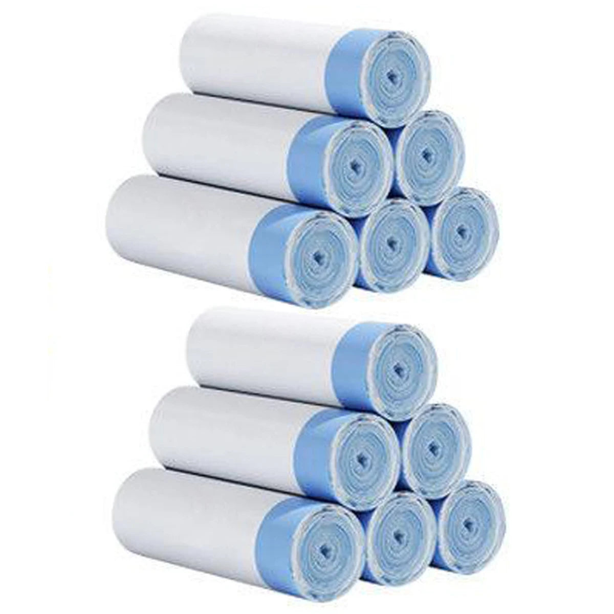 15pcs/roll Thick Trash Bags, Tear-Off Drawstring Trash Can Liners,For Home, Kitchen, Restaurant, Living Room, Garbage Sorting Oasis Select 10 rolls