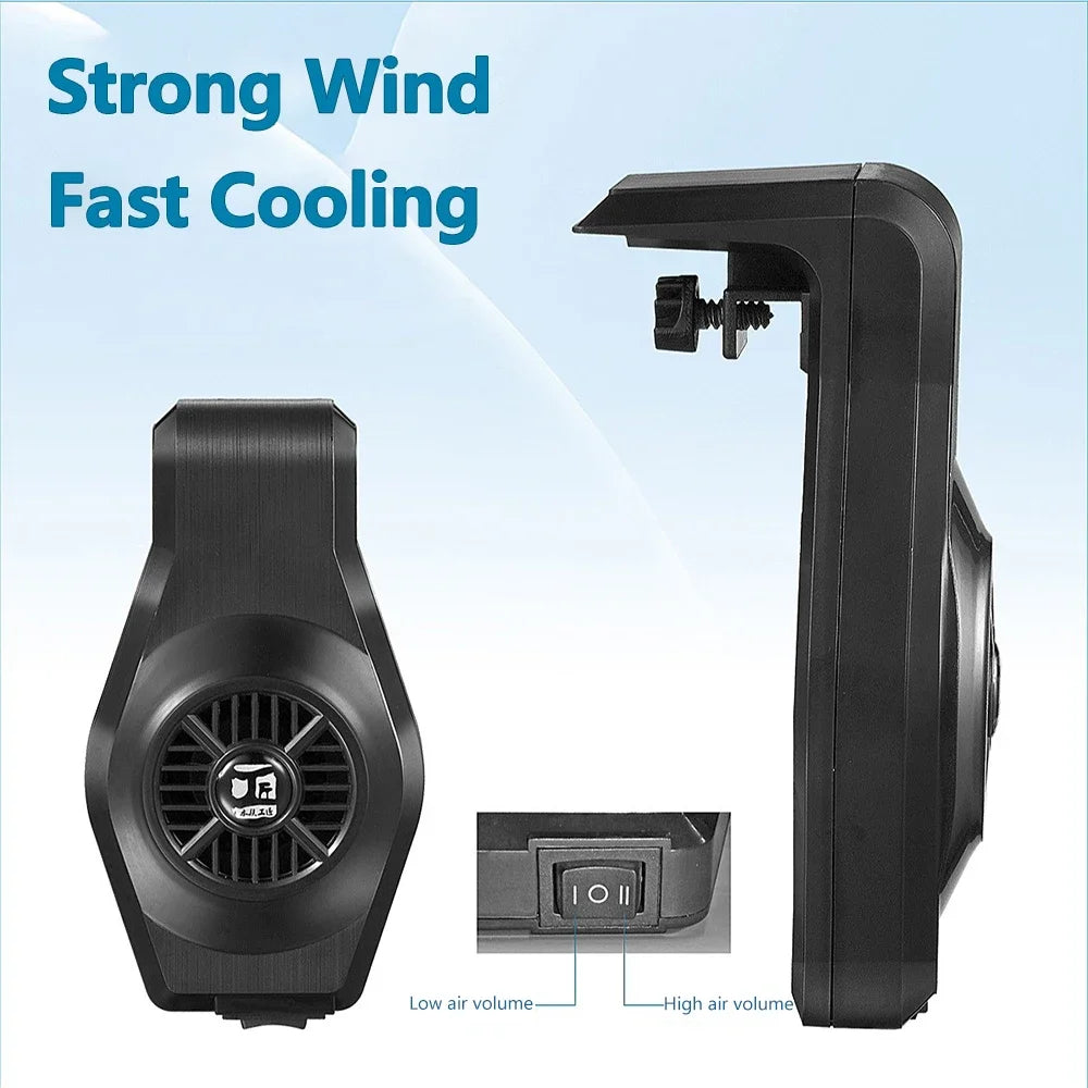 Wall Mounted Fish Tank Ventilator Cooling Fan for Household Aquariums Air Cooler Fishtanks Air Chiller Temperature Reduce System Oasis Select