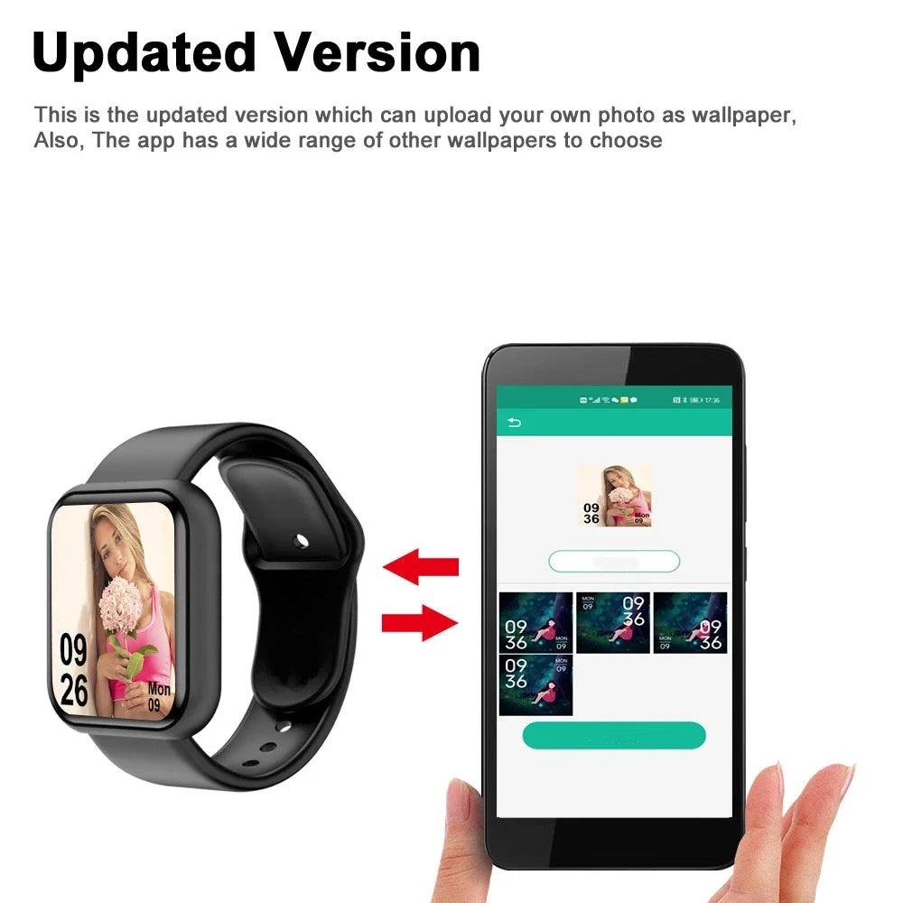 CHAOGENB LED Digital Smart Watch Kids & Adults – Sport Silicone