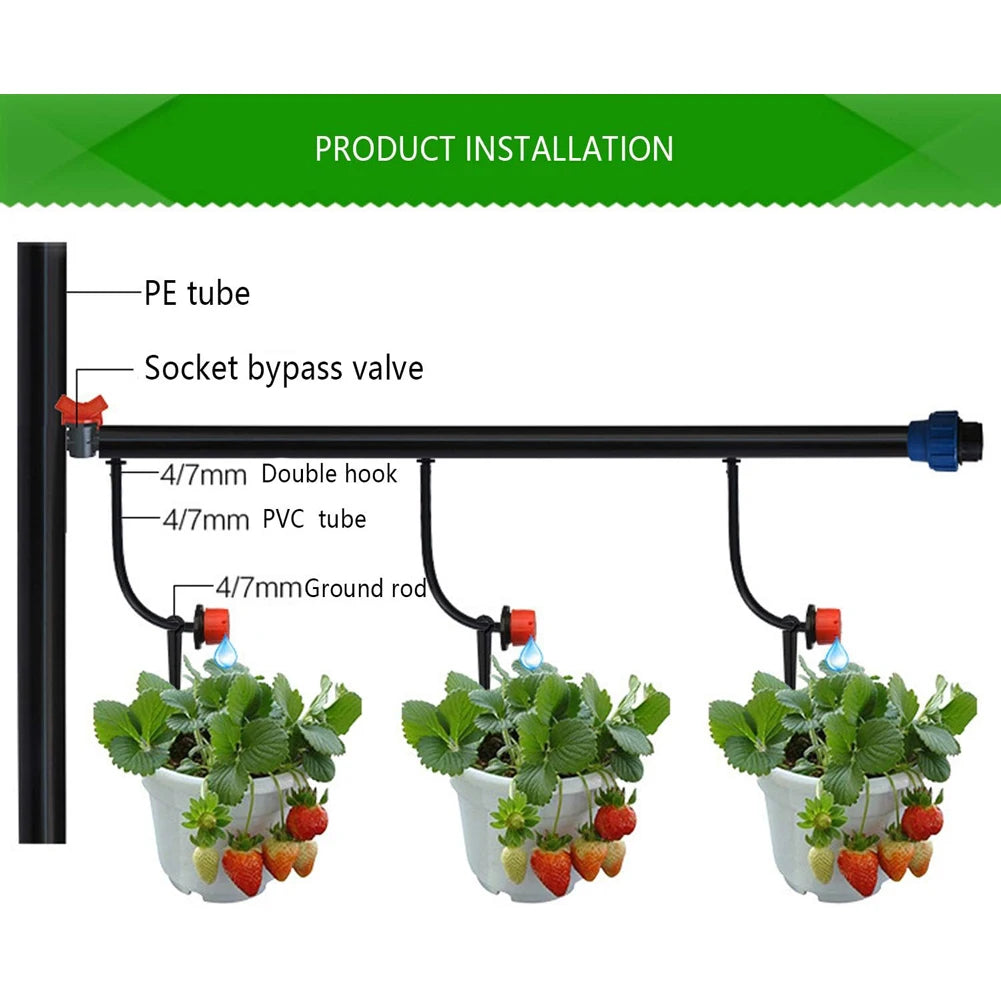 500-Pack Drip Irrigation Support Stakes for 1/4" Hose Drip Irrigation Stakes Oasis Select