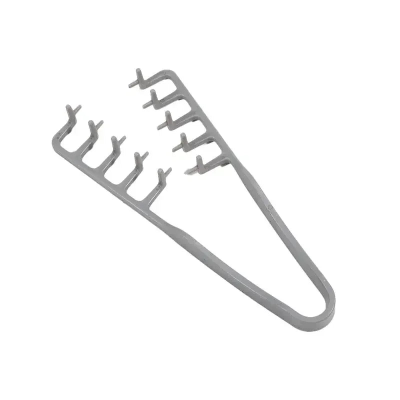 Volumizing Wide-Tooth Hair for Men Fluffy Texture Styling Comb Fluffy Hair Roots Korea Natural Curling A Comb for Hair Care New Oasis Select Grey