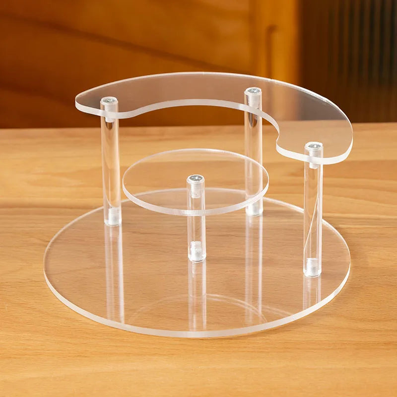 Acrylic Ladder Display Rack | Perfume & Figure Organizer