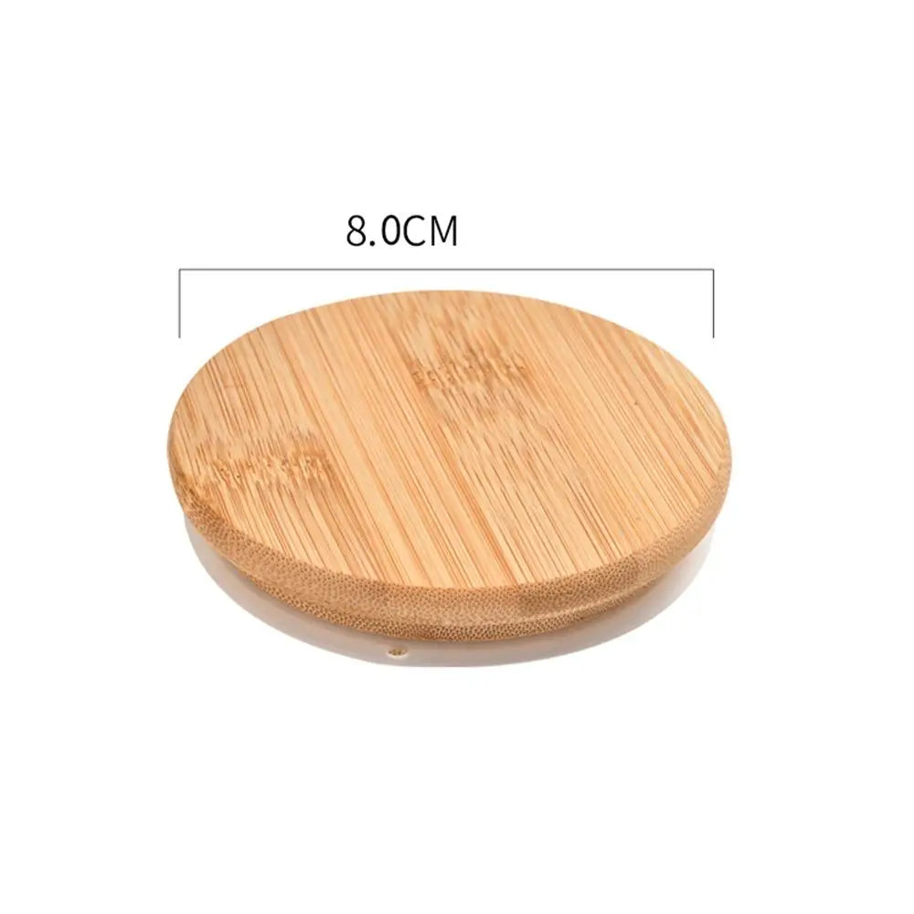 Bamboo Wood Cup Lid with Silicone Ring | Tea Set Cover Bamboo Cup Lid Oasis Select C1 9cm