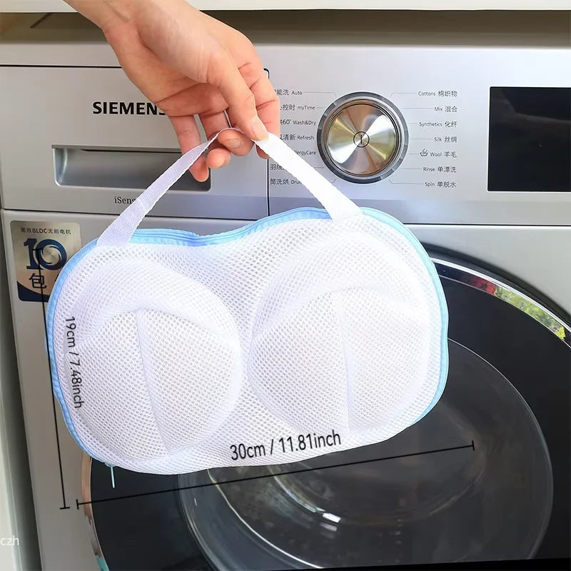 1PC Bra Laundry Bag Underwear Wash Package Brassiere Clean Pouch Anti Deformation Mesh Pocket Special for Washing Machine Oasis Select