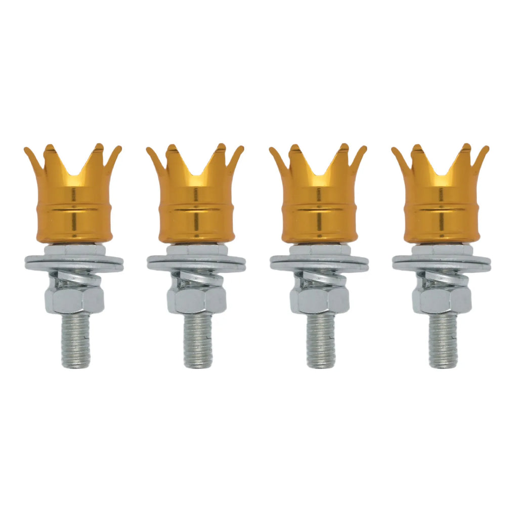 Car license plate frame screw modification M6 is used to modify license plate screws for car license plate frames, motorcycles, Oasis Select 4pcs 8