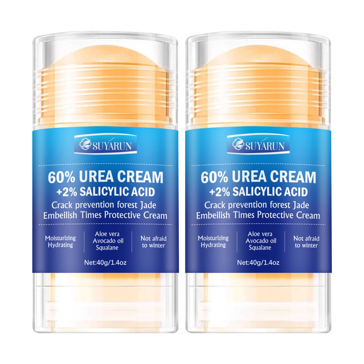 SUYARUN 60% Urea Foot Cream Stick – Dry & Cracked Heel Care