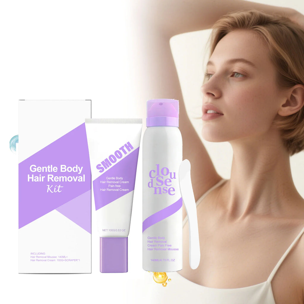 Painless Hair Removal Cream – Legs, Underarms & Intimate Areas Depilatory Hair Removal Cream Oasis Select