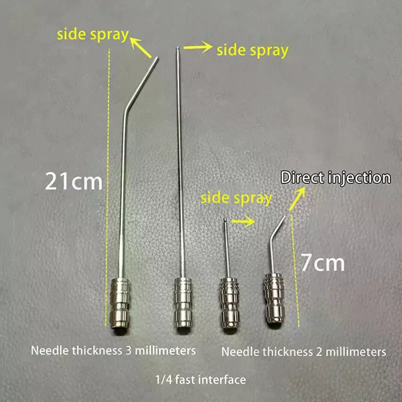 4-Piece High-Pressure Cleaning Nozzle Kit | Stainless Steel